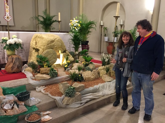 The Easter Garden and its creators