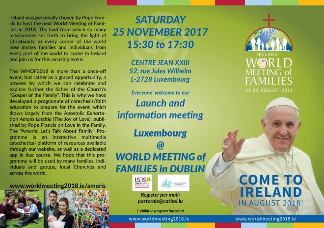 World meeting of families - Ireland