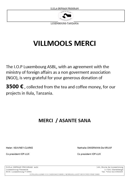 Ilula Orphanage thank you
