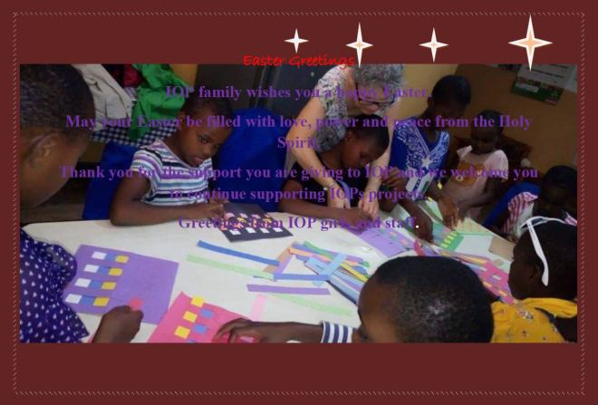 Ilula Orphanage Easter Card